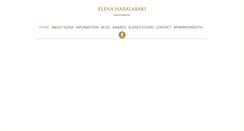 Desktop Screenshot of elenaharalabaki.com