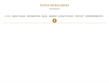 Tablet Screenshot of elenaharalabaki.com